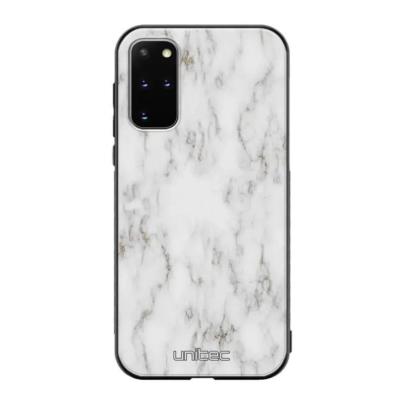 Samsung Galaxy S20 Plus marmori suojakuoret - White Marble