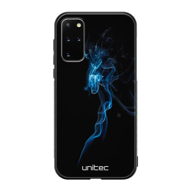 Samsung Galaxy S20 Plus suojakuoret - Blue Smoke On Black