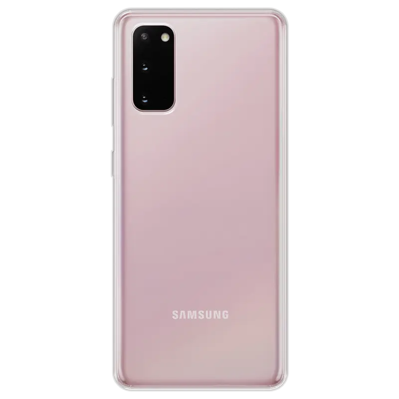 Samsung Galaxy S20 Silikonikuori - Läpinäkyvä