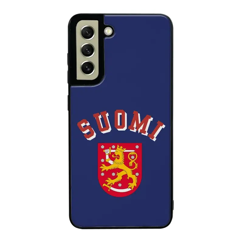 Samsung Galaxy S21 FE jääkiekko suojakuoret - Leijonat Suomi