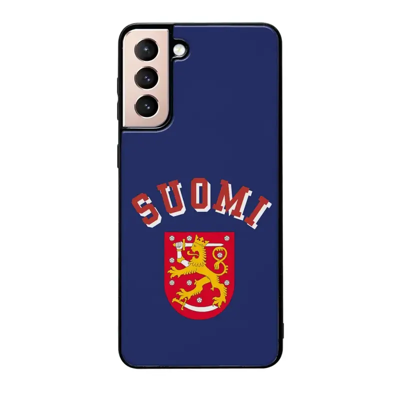 Samsung Galaxy S21 jääkiekko suojakuoret - Leijonat Suomi
