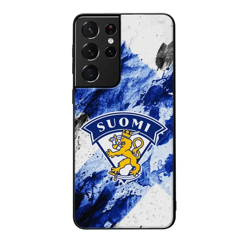 Samsung Galaxy S21 Ultra jääkiekko suojakuoret - Leijonat