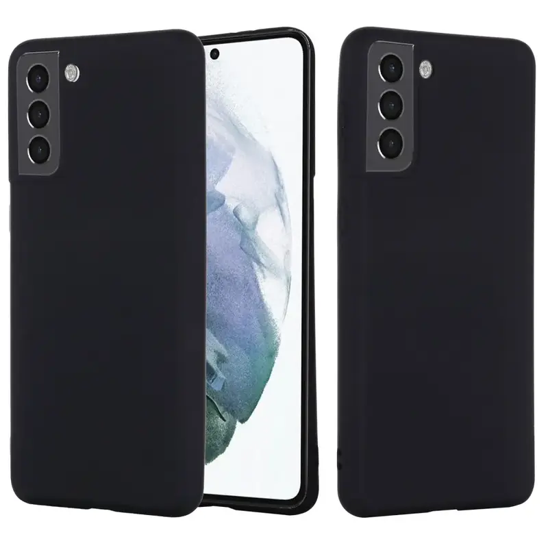 Samsung Galaxy S22 5G Silikonikuori Musta