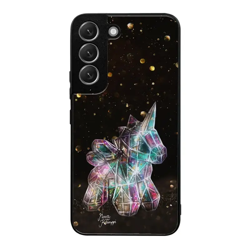 Samsung Galaxy S22 Plus unicorn suojakuoret - Kulta - Noora Kämppi