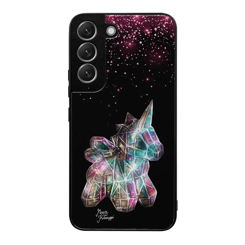 Samsung Galaxy S22 Plus unicorn suojakuoret - Pinkki - Noora Kämppi