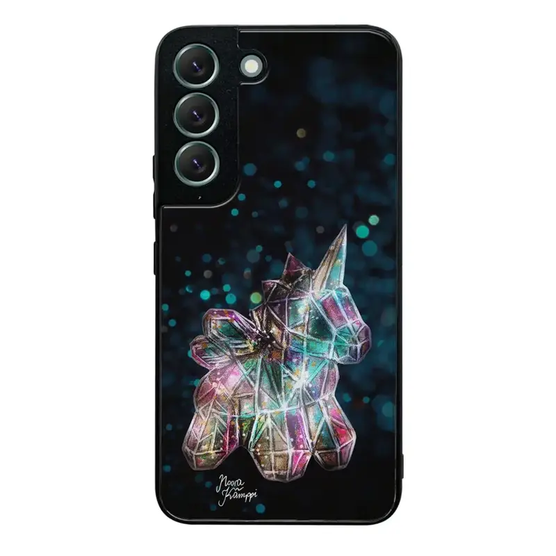 Samsung Galaxy S22 unicorn suojakuoret - Sininen - Noora Kämppi