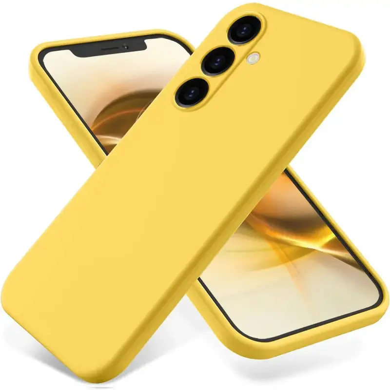Samsung Galaxy S23 FE 5G Silikonikuori - Keltainen