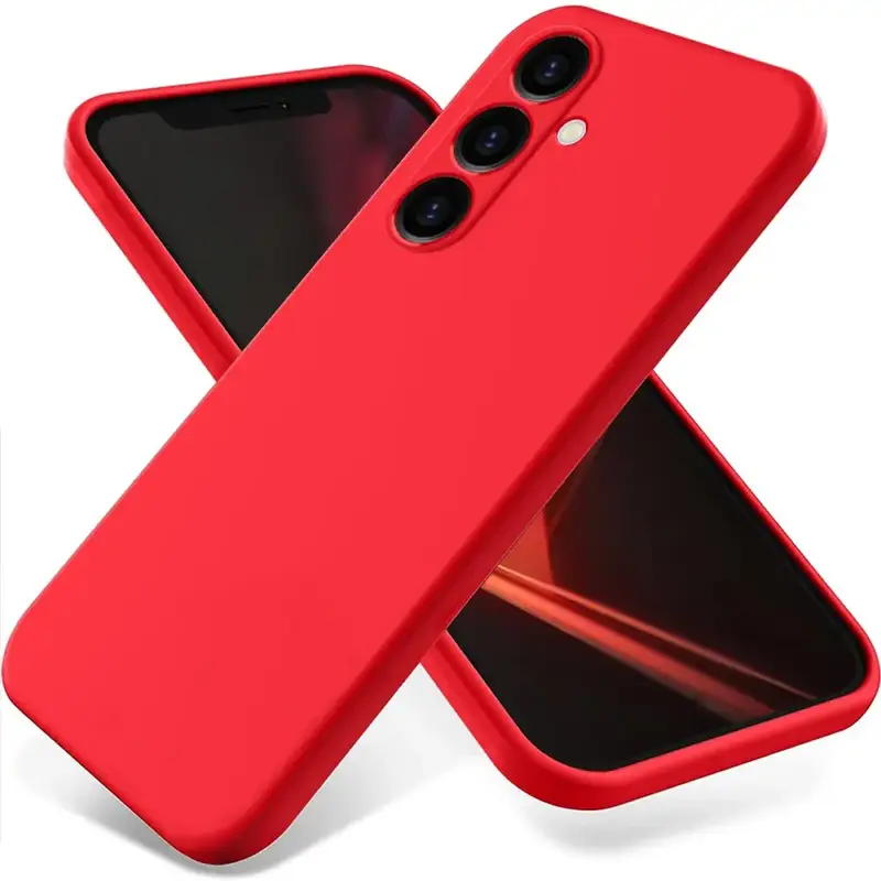 Samsung Galaxy S23 FE 5G Silikonikuori - Punainen