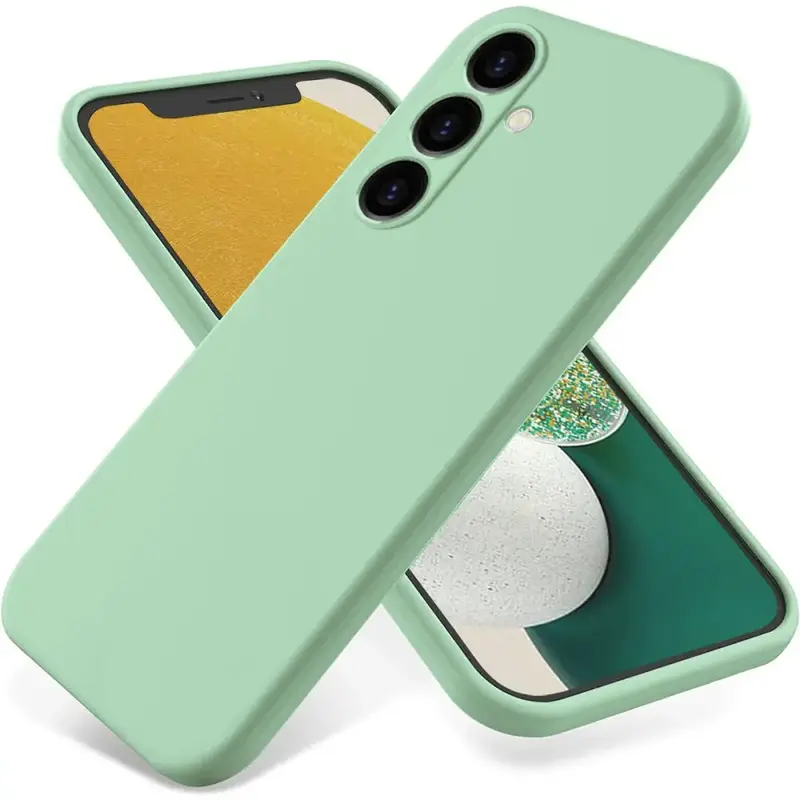 Samsung Galaxy S23 FE 5G Silikonikuori - Vihreä