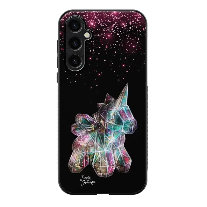 Samsung Galaxy S23 FE unicorn suojakuoret - Pinkki - Noora Kämppi