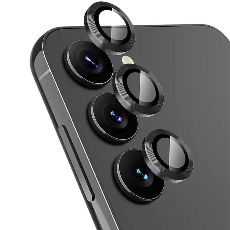 Samsung Galaxy S23 Plus Kameran panssarilasi Musta