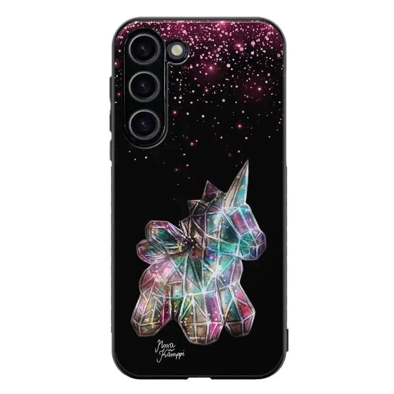 Samsung Galaxy S23 Plus unicorn suojakuoret - Pinkki - Noora Kämppi