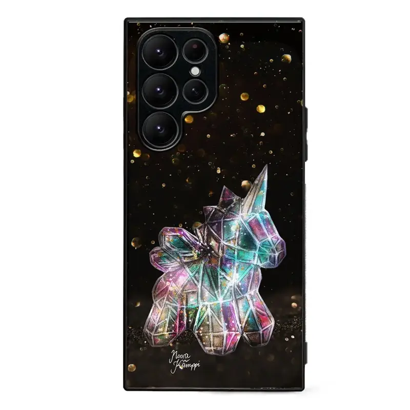 Samsung Galaxy S23 Ultra unicorn suojakuoret - Kulta - Noora Kämppi