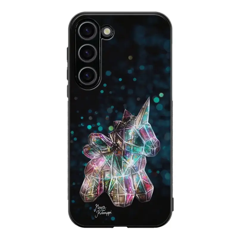 Samsung Galaxy S23 unicorn suojakuoret - Sininen - Noora Kämppi