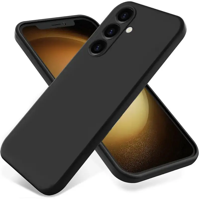 Samsung Galaxy S24 FE 5G Silikoni suojakuori - Musta