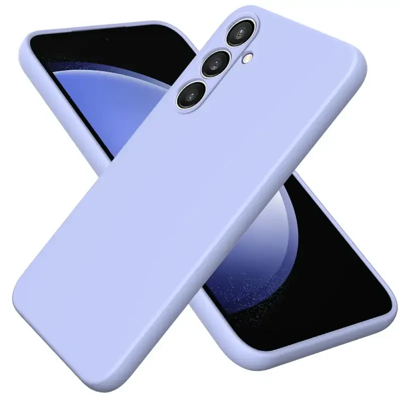 Samsung Galaxy S24 FE 5G Silikoni suojakuori - Violetti