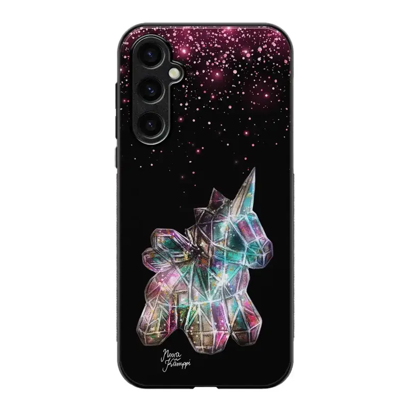 Samsung Galaxy S24 FE unicorn suojakuoret - Pinkki - Noora Kämppi