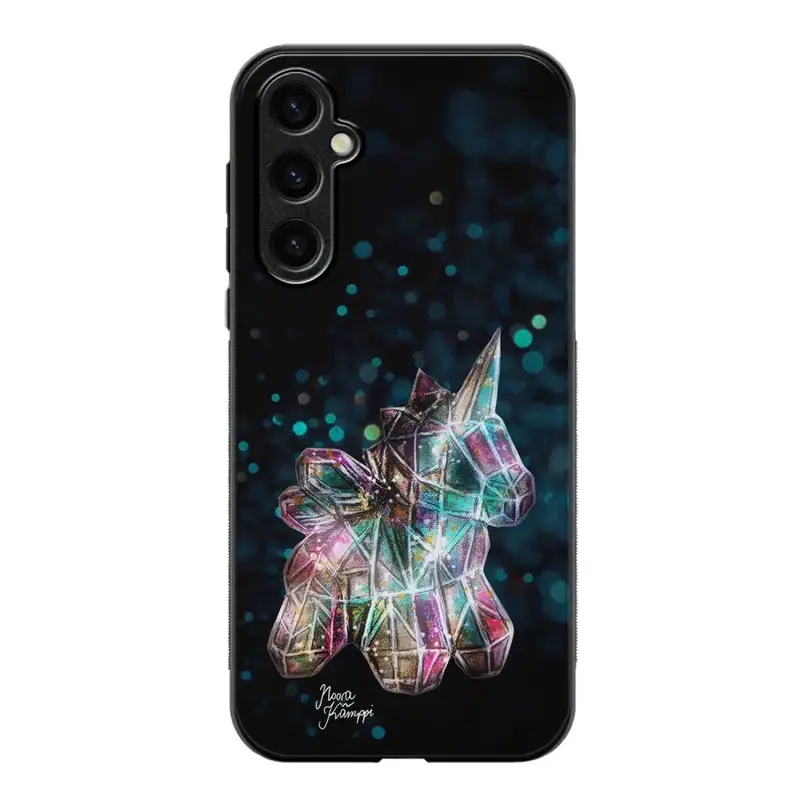 Samsung Galaxy S24 FE unicorn suojakuoret - Sininen - Noora Kämppi