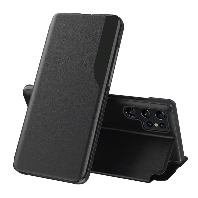 Samsung Galaxy S24 Ultra Flip suojakuori - Musta
