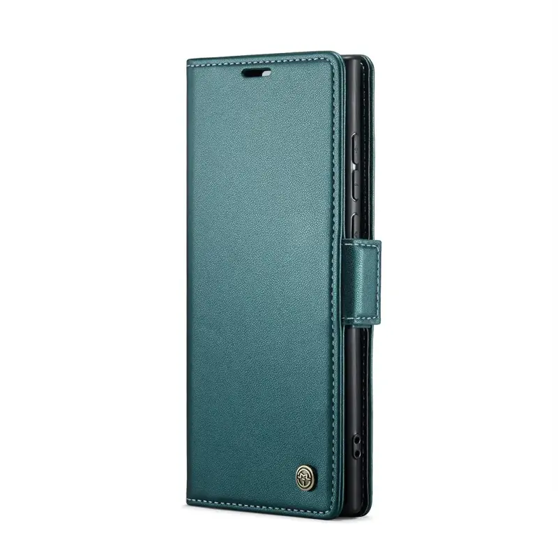 Samsung Galaxy S24 Ultra Lompakko suojakotelo RFID - Vihreä - CaseMe