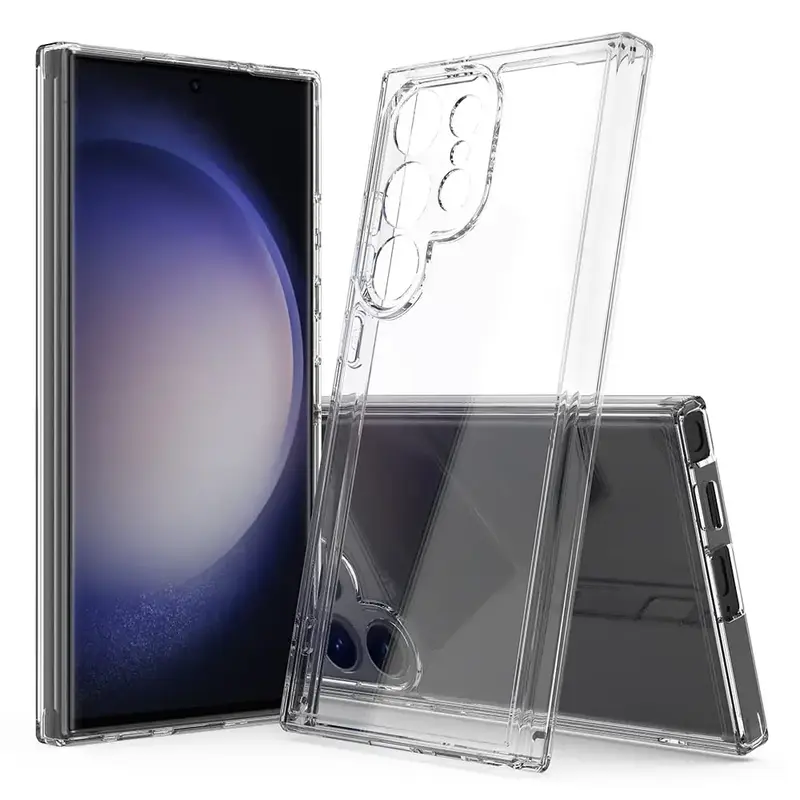Samsung Galaxy S24 Ultra Silikonikuori - Läpinäkyvä