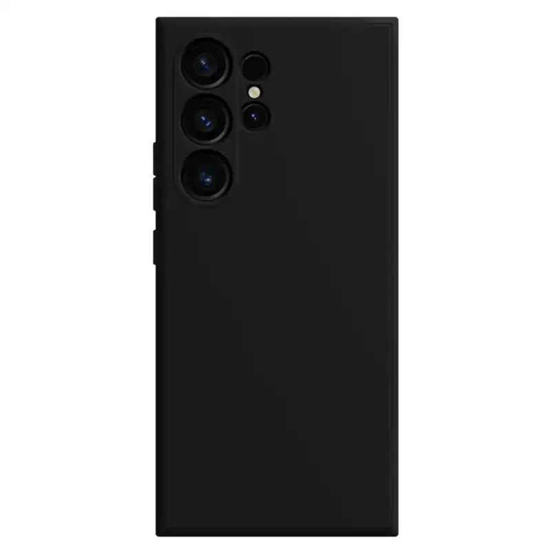Samsung Galaxy S24 Ultra Silikonikuori - Musta