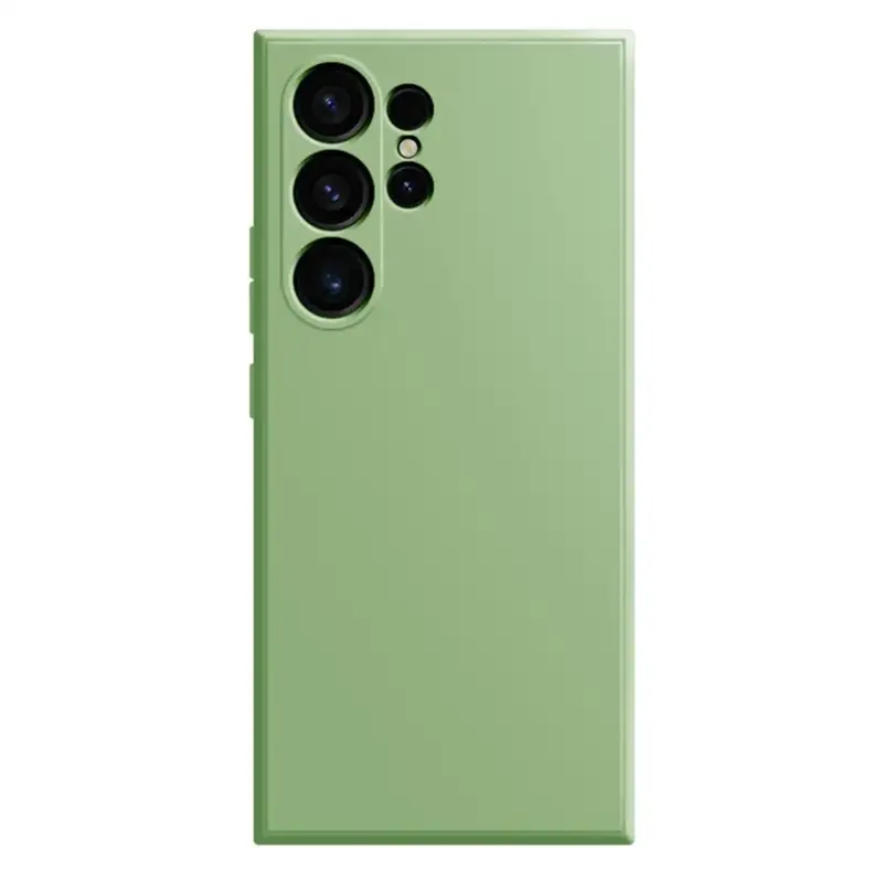 Samsung Galaxy S24 Ultra Silikonikuori - Vihreä