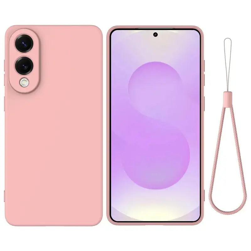 Samsung Galaxy S25 Edge Silikonisuoja - Pinkki