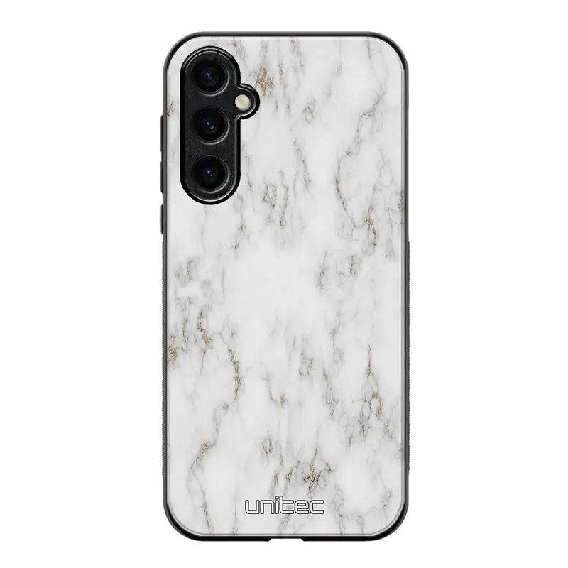 Samsung Galaxy S25 FE marmori suojakuoret - White Marble