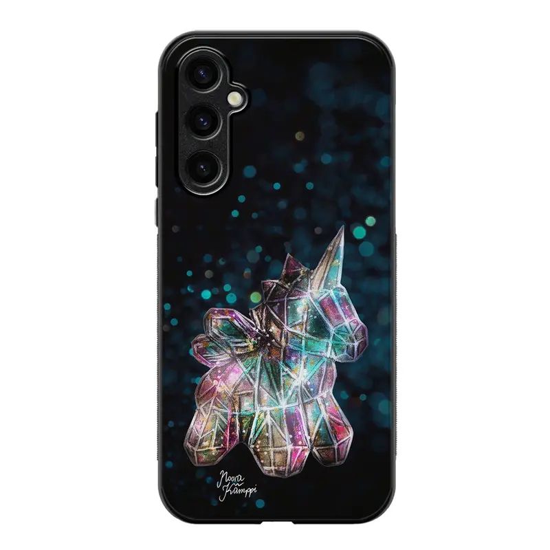 Samsung Galaxy S25 FE unicorn suojakuoret - Sininen - Noora Kämppi