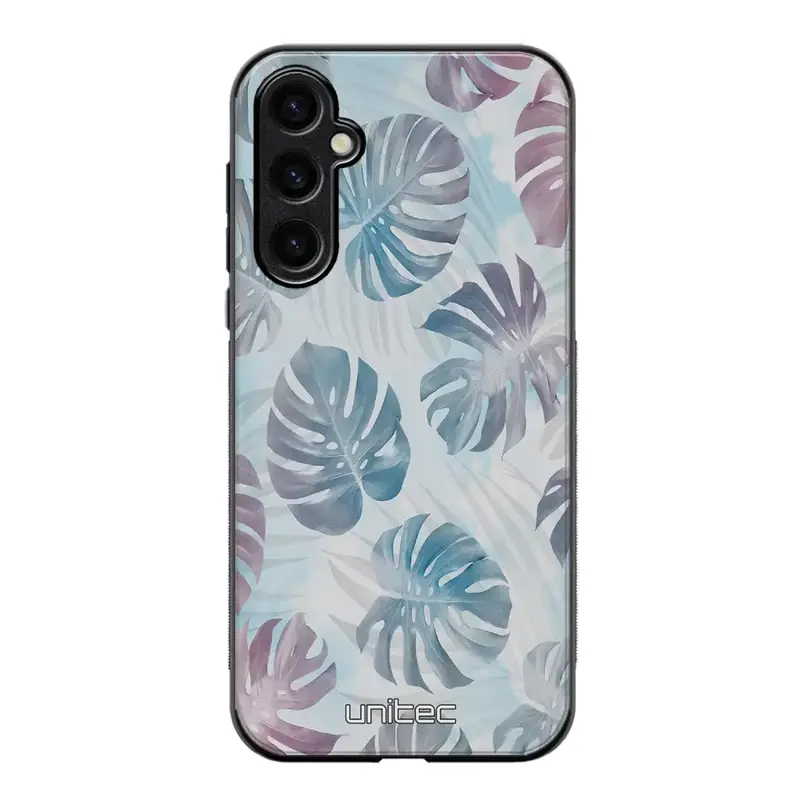 Samsung Galaxy S25 kukka suojakuoret - Monstera Texture