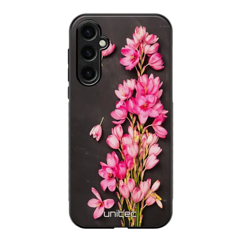 Samsung Galaxy S25 kukka suojakuoret - Pink Flowers