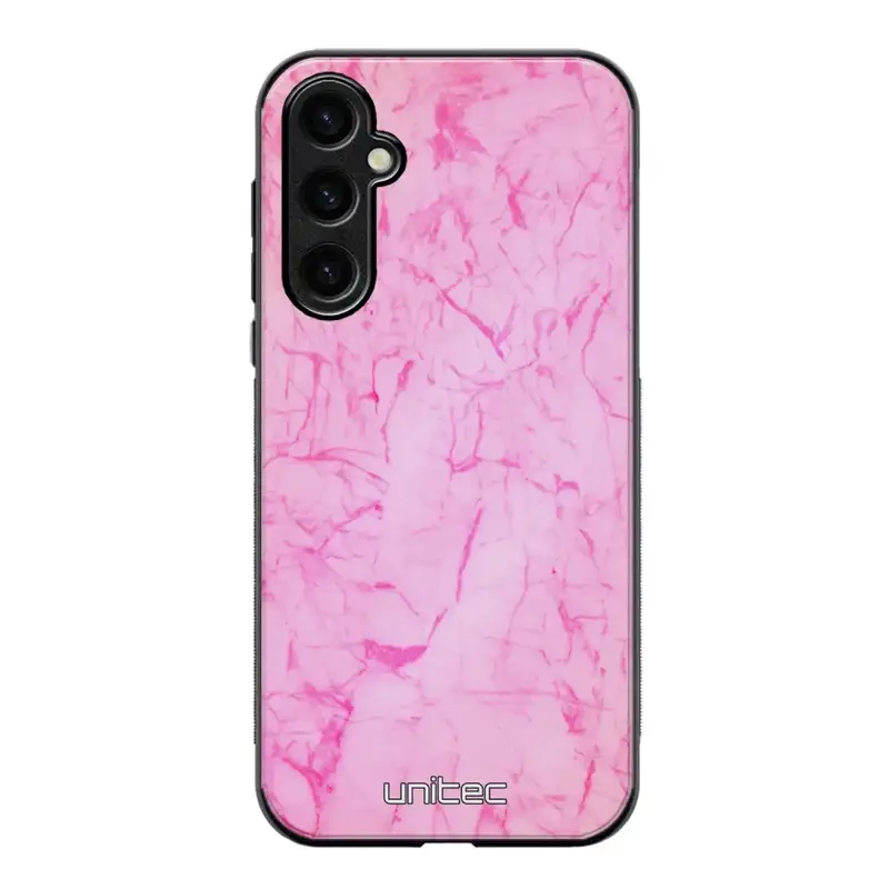 Samsung Galaxy S25 marmori suojakuoret - Light Pink Marble