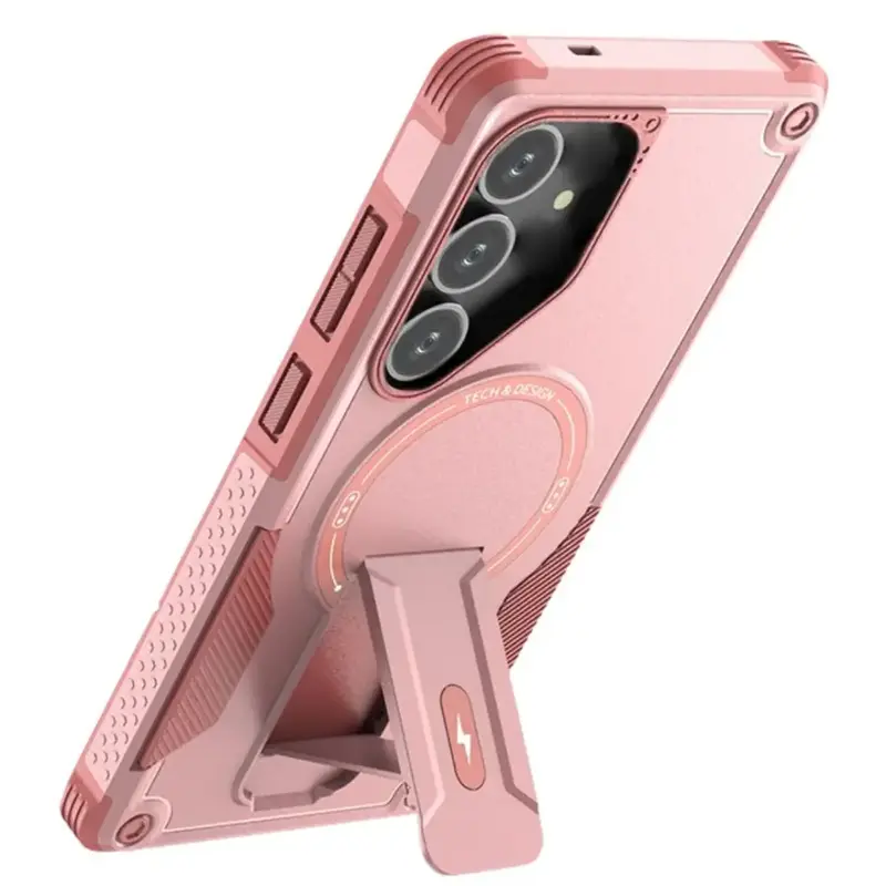 Samsung Galaxy S25 Plus Armor MagSafe kuoret - Pinkki