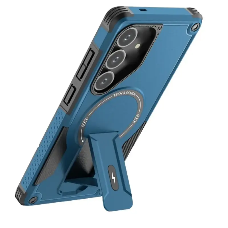 Samsung Galaxy S25 Plus Armor MagSafe kuoret - Sininen