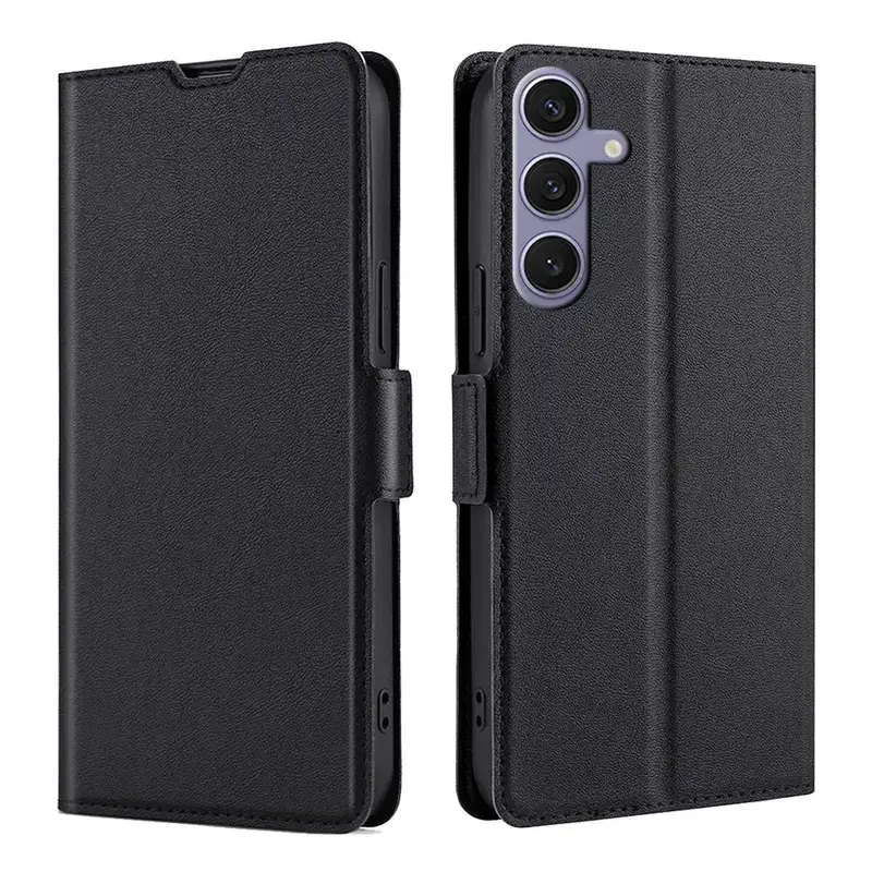 Samsung Galaxy S25 Plus Lompakko Suojakotelo - Musta