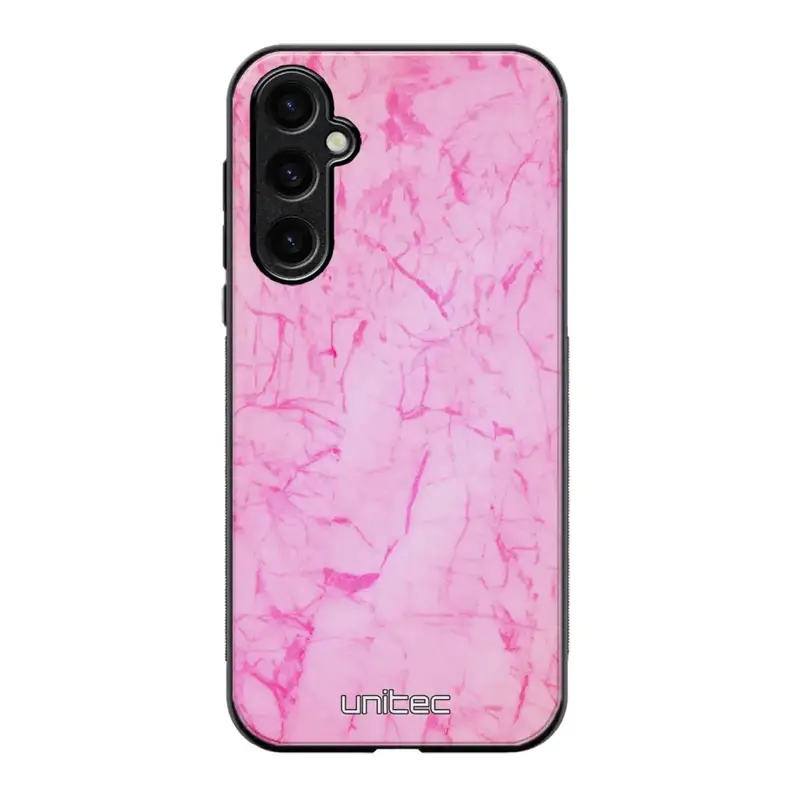 Samsung Galaxy S25 Plus marmori suojakuoret - Light Pink Marble
