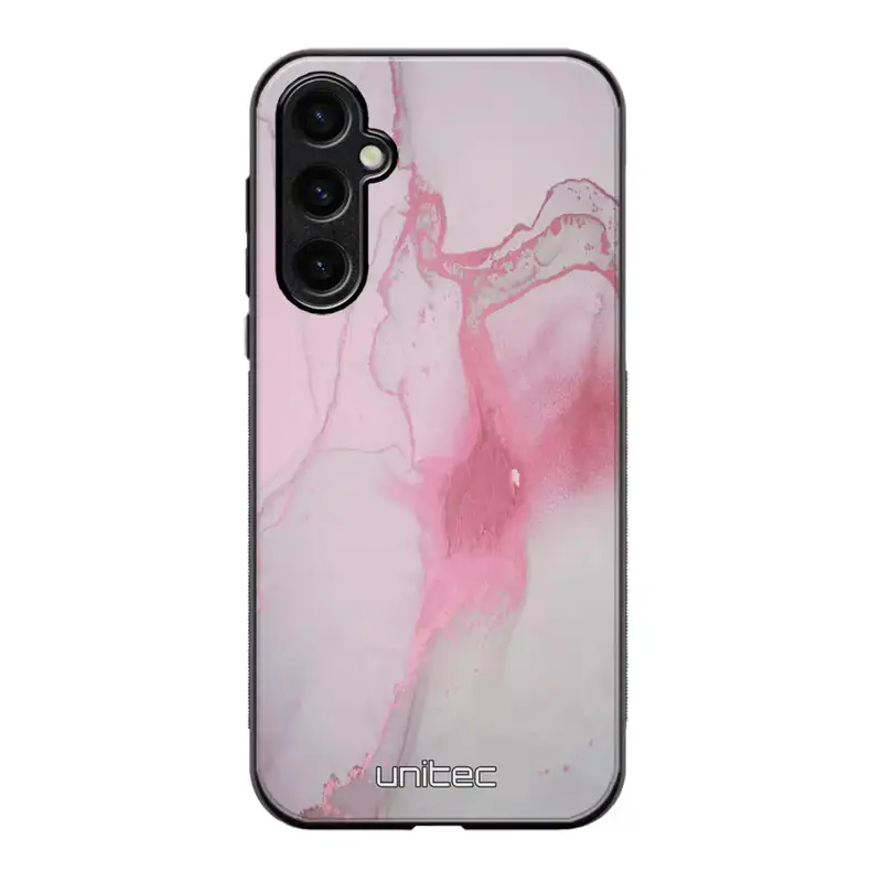 Samsung Galaxy S25 Plus marmori suojakuoret - Pink Pok Rie