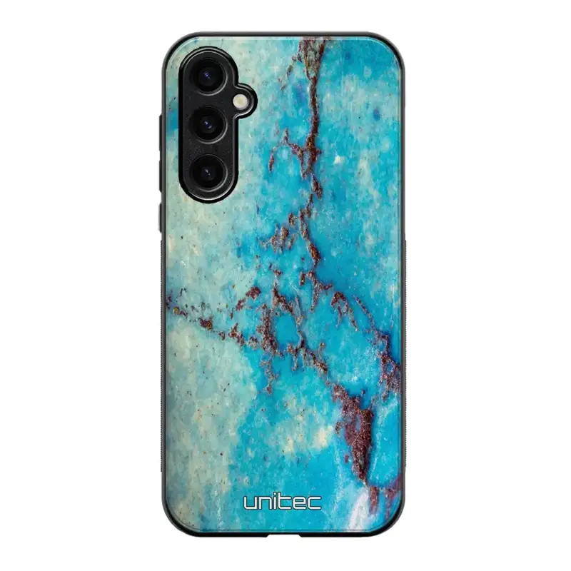 Samsung Galaxy S25 Plus marmori suojakuoret - Turquoise Marble