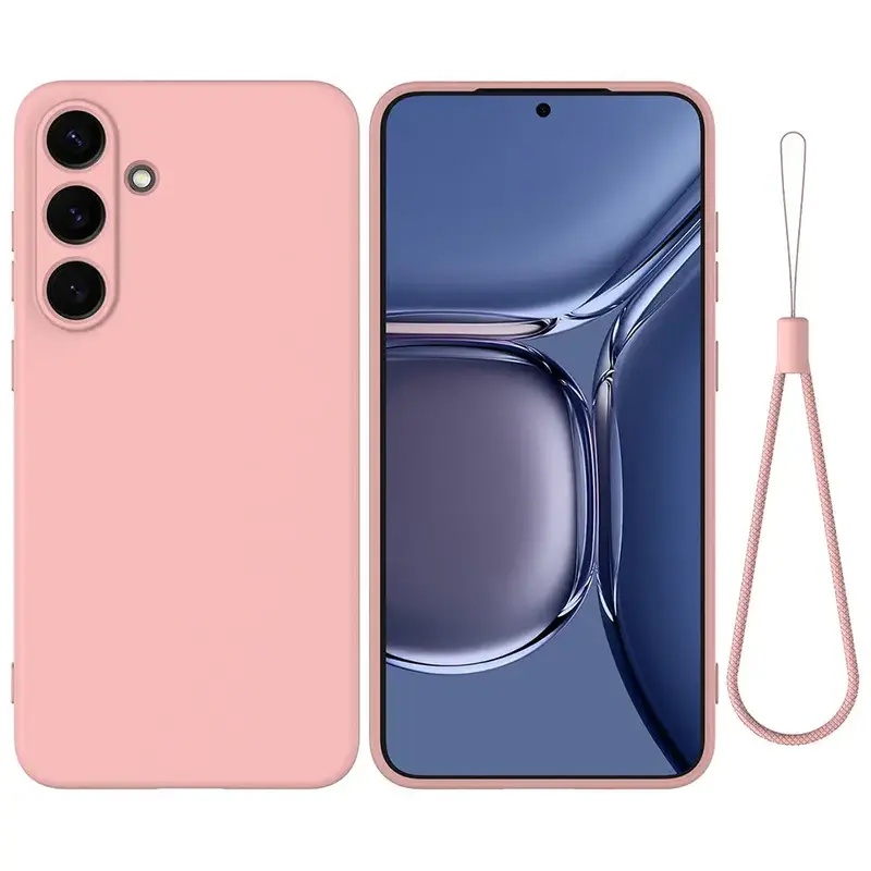 Samsung Galaxy S25 Silikonisuoja - Pinkki