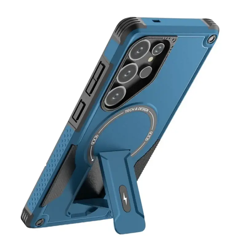 Samsung Galaxy S25 Ultra Armor MagSafe kuoret - Sininen