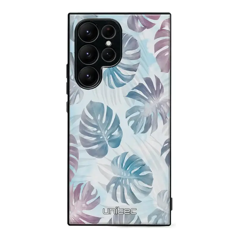 Samsung Galaxy S25 Ultra kukka suojakuoret - Monstera Texture