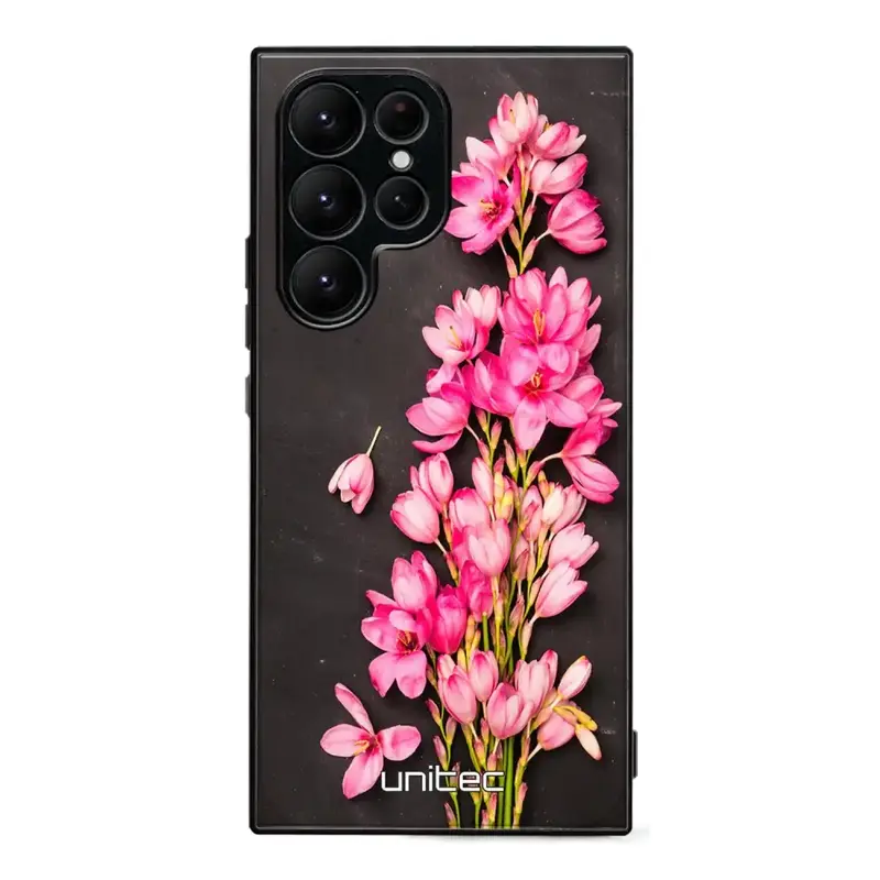Samsung Galaxy S25 Ultra kukka suojakuoret - Pink Flowers