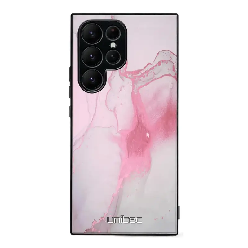Samsung Galaxy S25 Ultra marmori suojakuoret - Pink Pok Rie