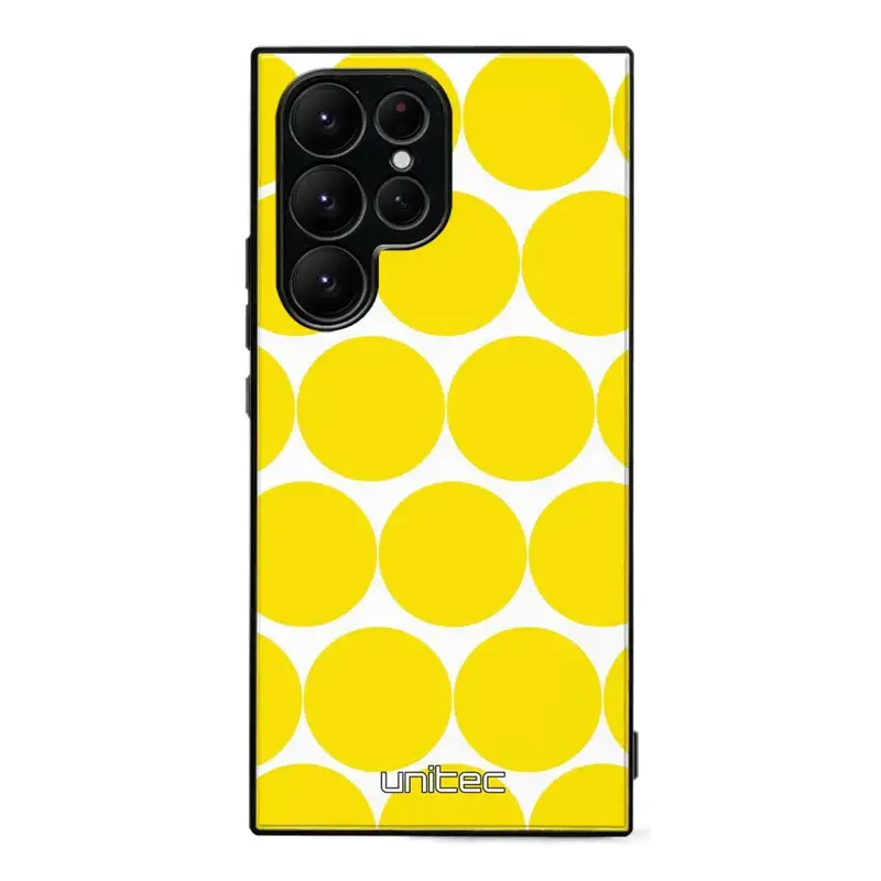 Samsung Galaxy S25 Ultra pallo suojakuoret - Keltainen Pallo