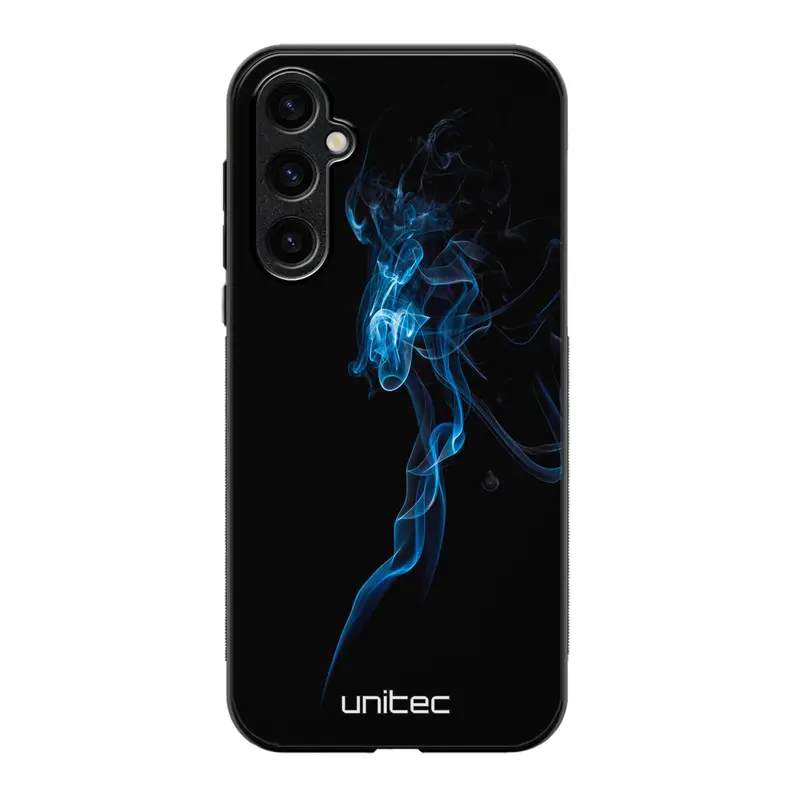 Samsung Galaxy S26 FE suojakuoret - Blue Smoke On Black