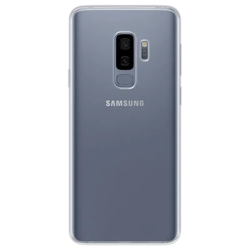 Samsung Galaxy S9 Plus Silikonikuori - Läpinäkyvä