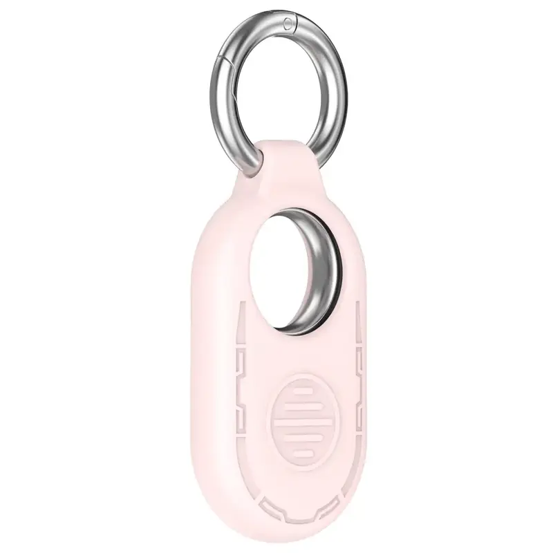 Samsung Galaxy SmartTag 2 Silikonikotelo avaimenperällä - Pinkki