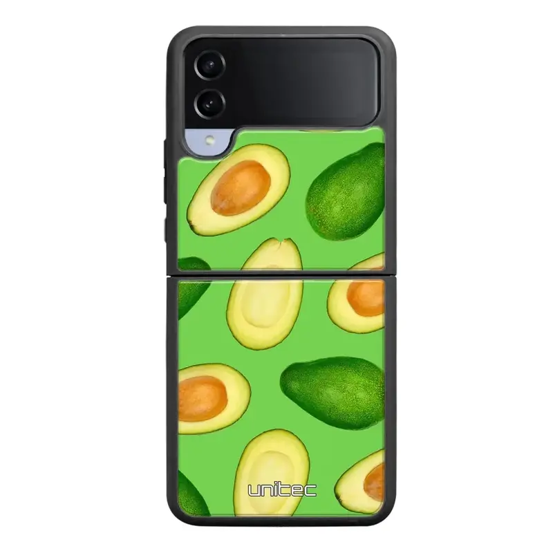 Samsung Galaxy Z Flip 4 hedelmä suojakuoret - Avocados