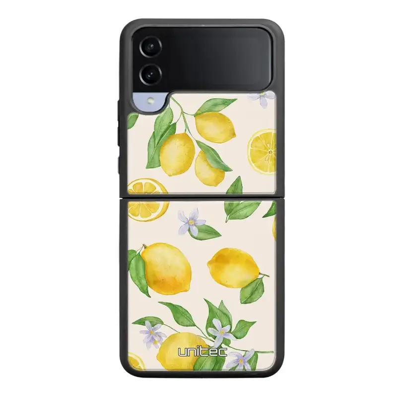 Samsung Galaxy Z Flip 4 hedelmä suojakuoret - Lemon